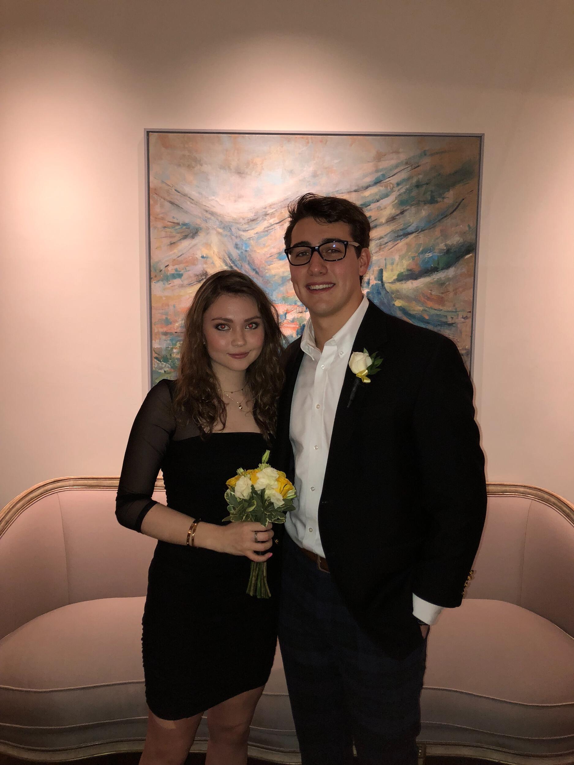 While it took some patient persistence, Samantha finally agreed to a date. 