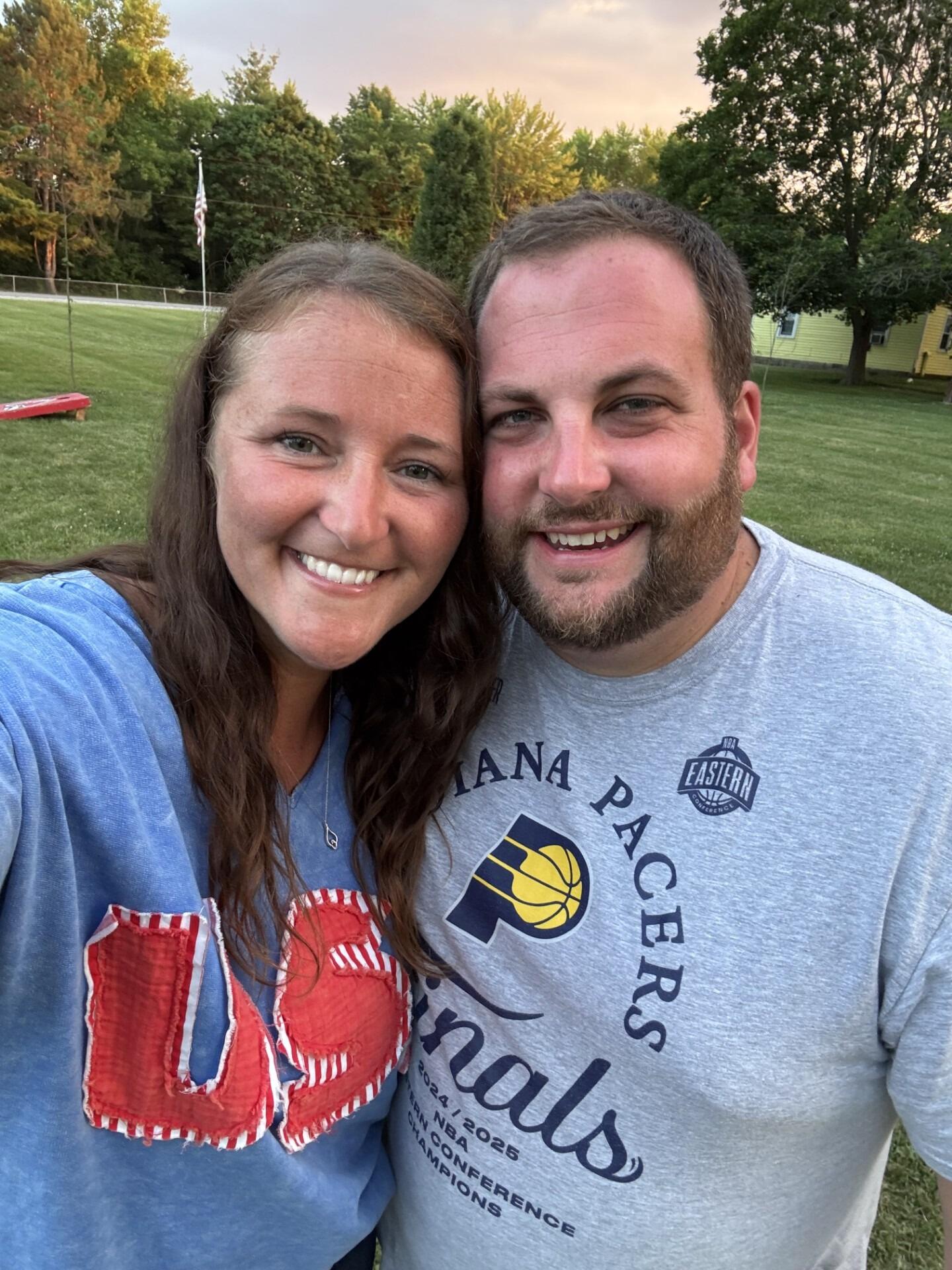 4th of July fun at Caley's house! Lots of volleyball!!