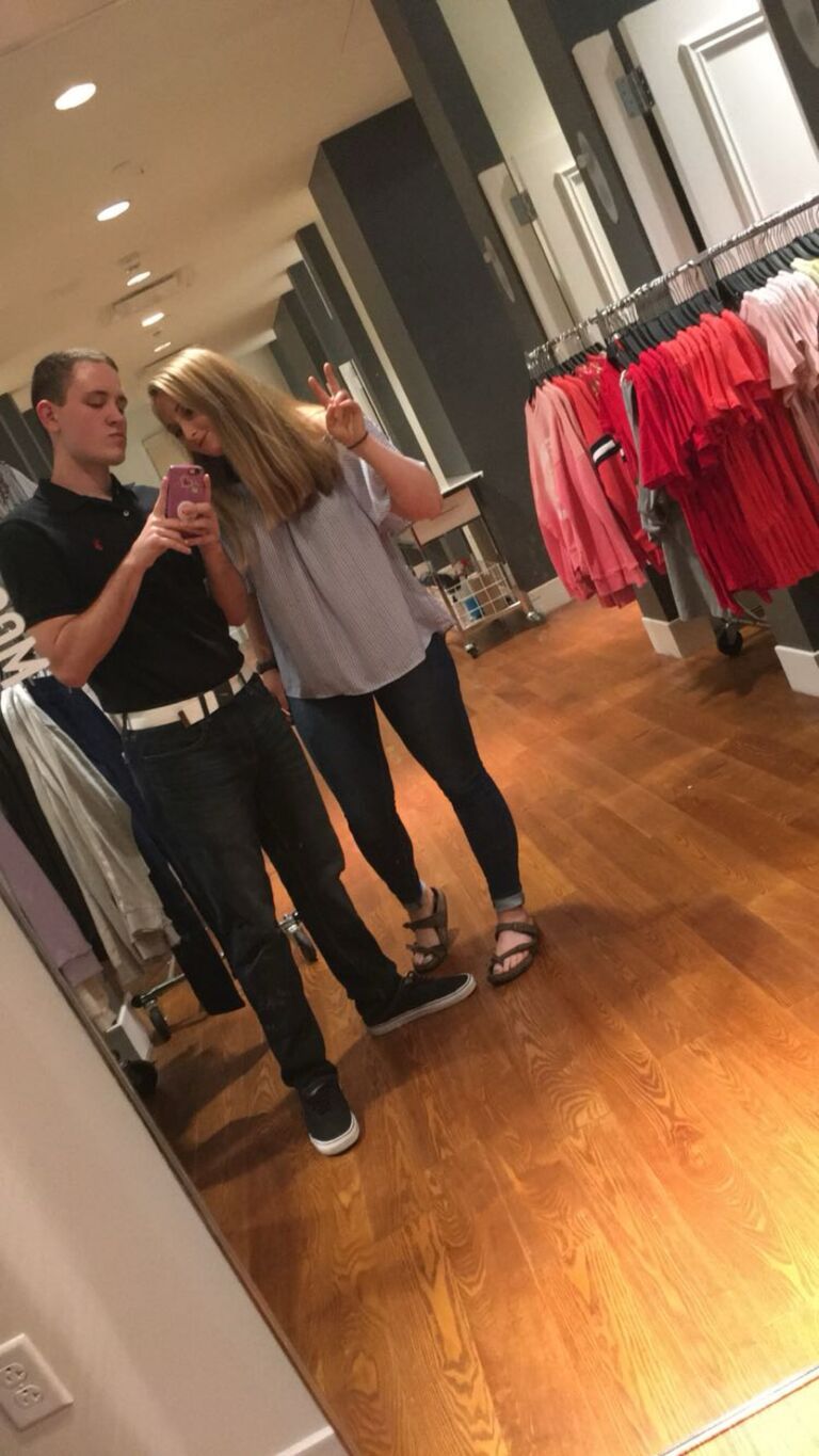 After getting back from the Drive in Movie Theater, Kevin officially asked Gretchen to be his girlfriend. 