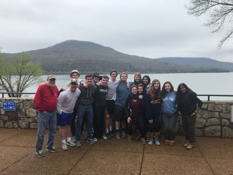 Even though we went to high school together, we didn’t start getting to know each other until our senior year spring break trip!