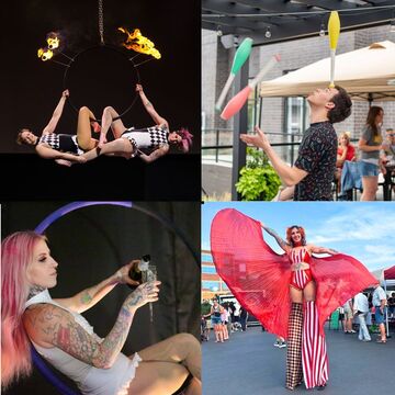 South Dakota Aerial & Arts - Circus Performer - Sioux Falls, SD - Hero Main