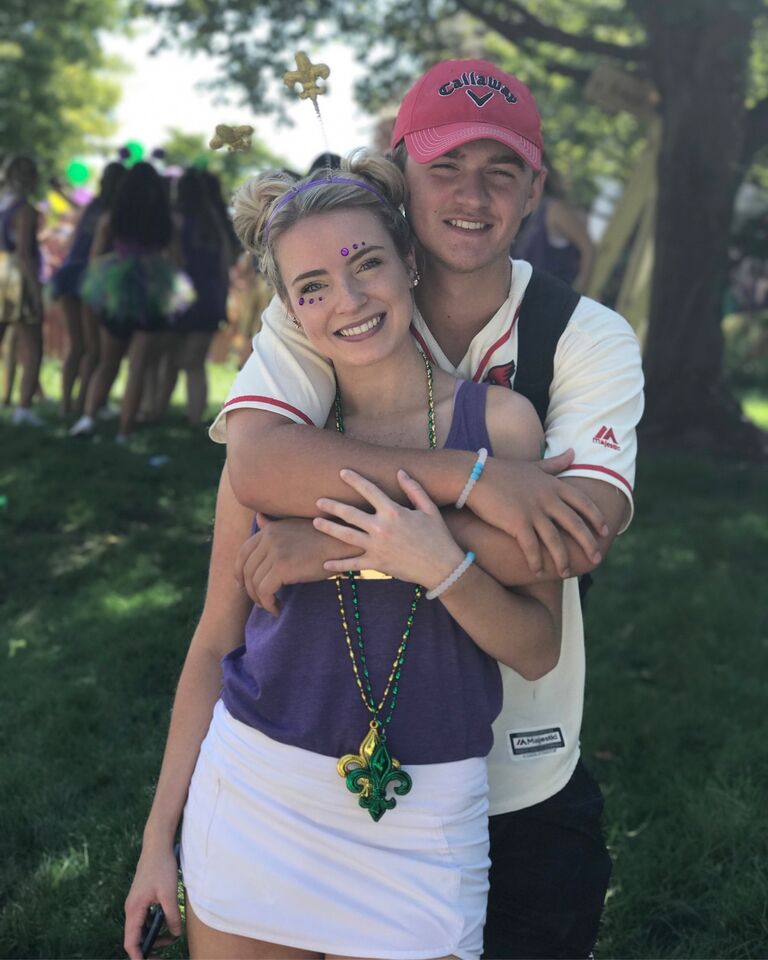 Vanessa's Junior year Kappa bid day, Philip's Sophomore year Delt Sig @ Mizzou