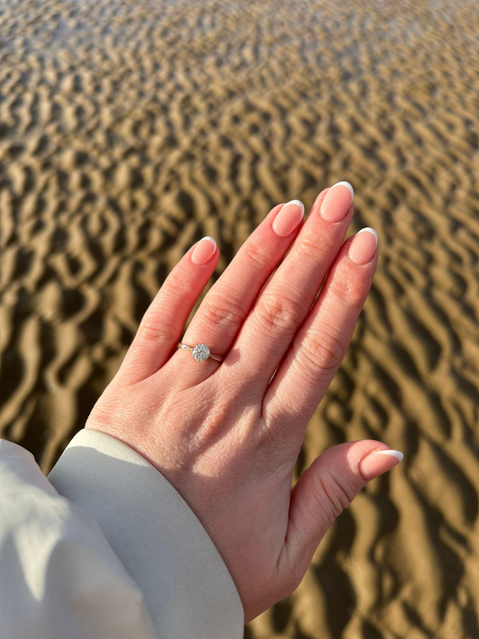 Best day yet - she said yes!