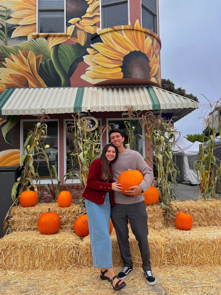 We celebrated our sixth anniversary where it all began – the Half Moon Bay Pumpkin Festival :)