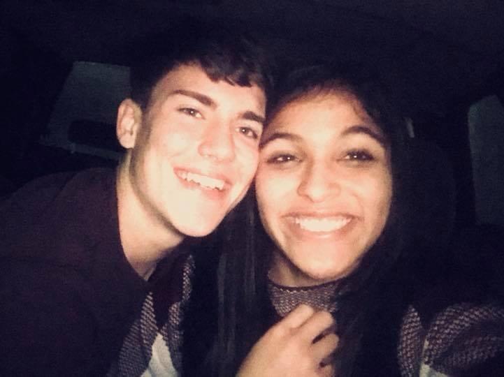 Our first photo as boyfriend and girlfriend!!! 