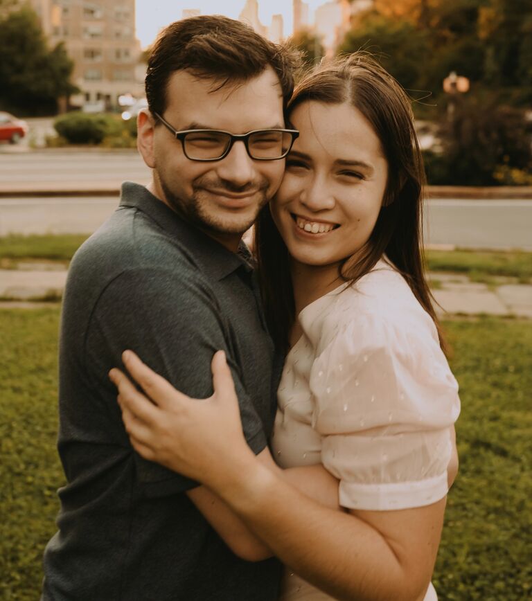 My bestie and bridesmaid Sarah capturing us just ahead of our second anniversary