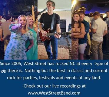 West Street Band - Cover Band - Cary, NC - Hero Main