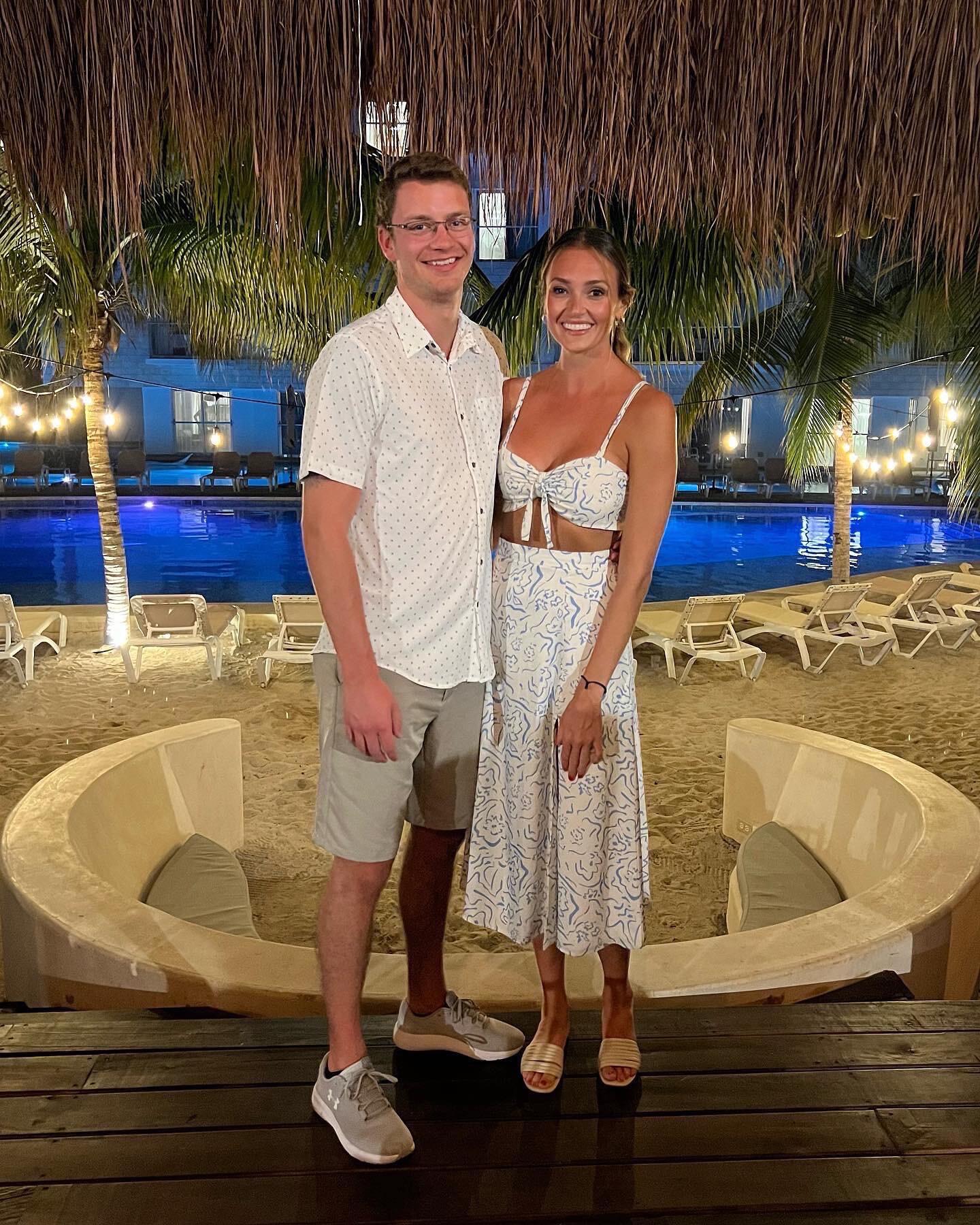 Went to Cancun, Mexico. 