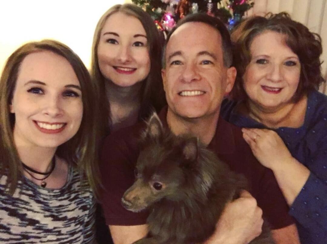 Bruce met Anna's parents, Greg and Annette, and her sister, Katy.