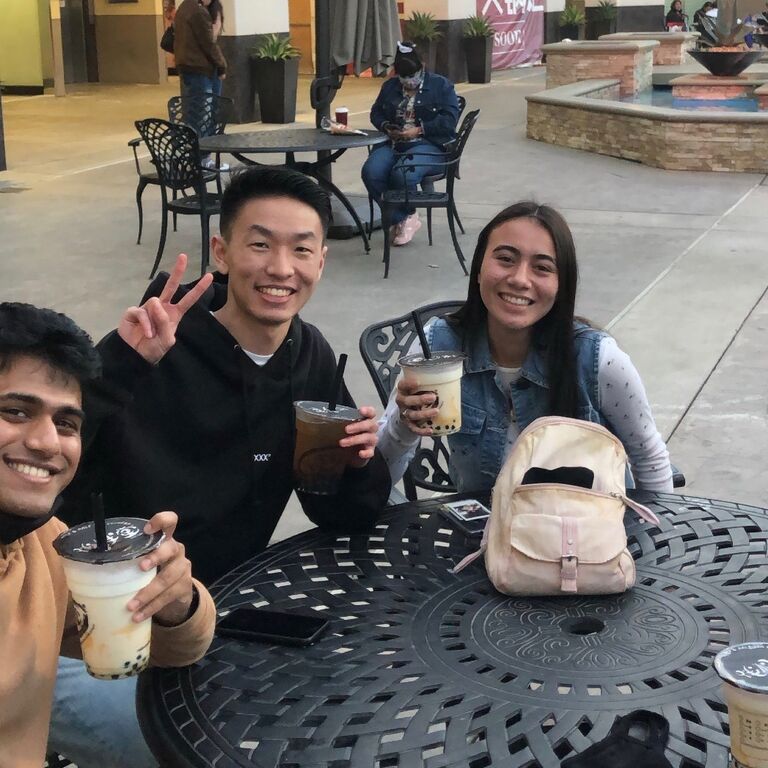After initially connecting through Zoom a couple of months earlier at a college Bible study group, we met in-person for the very first time over boba at Half & Half in Rowland Heights.