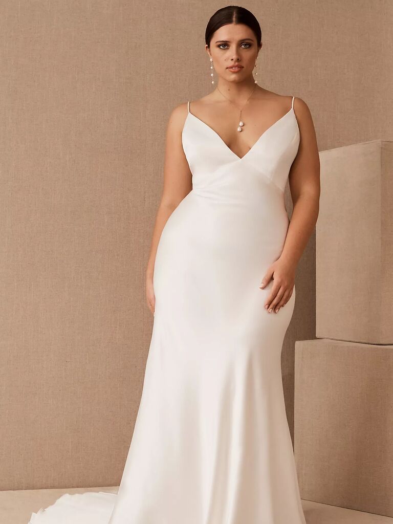 Elegant affordable wedding dress by Jenny Yoo. 
