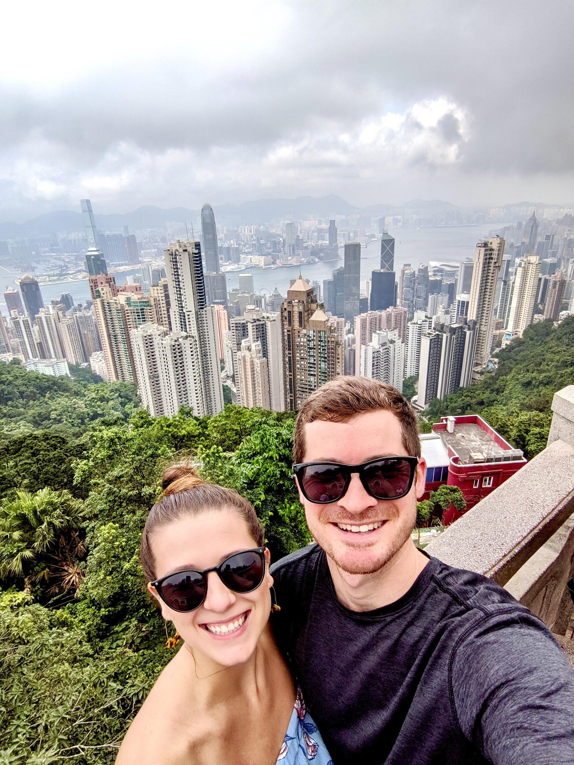 The next summer, we visited Hong Kong, Vietnam, and Korea. 