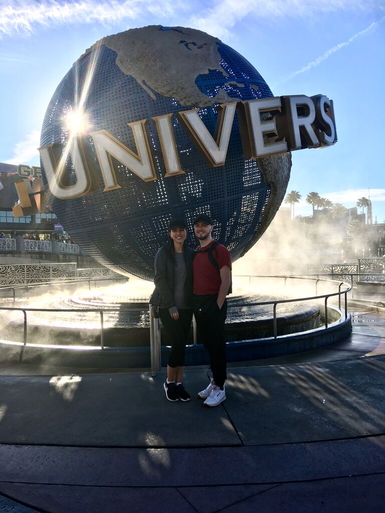 First major theme park trip together - Universal Studios Florida!