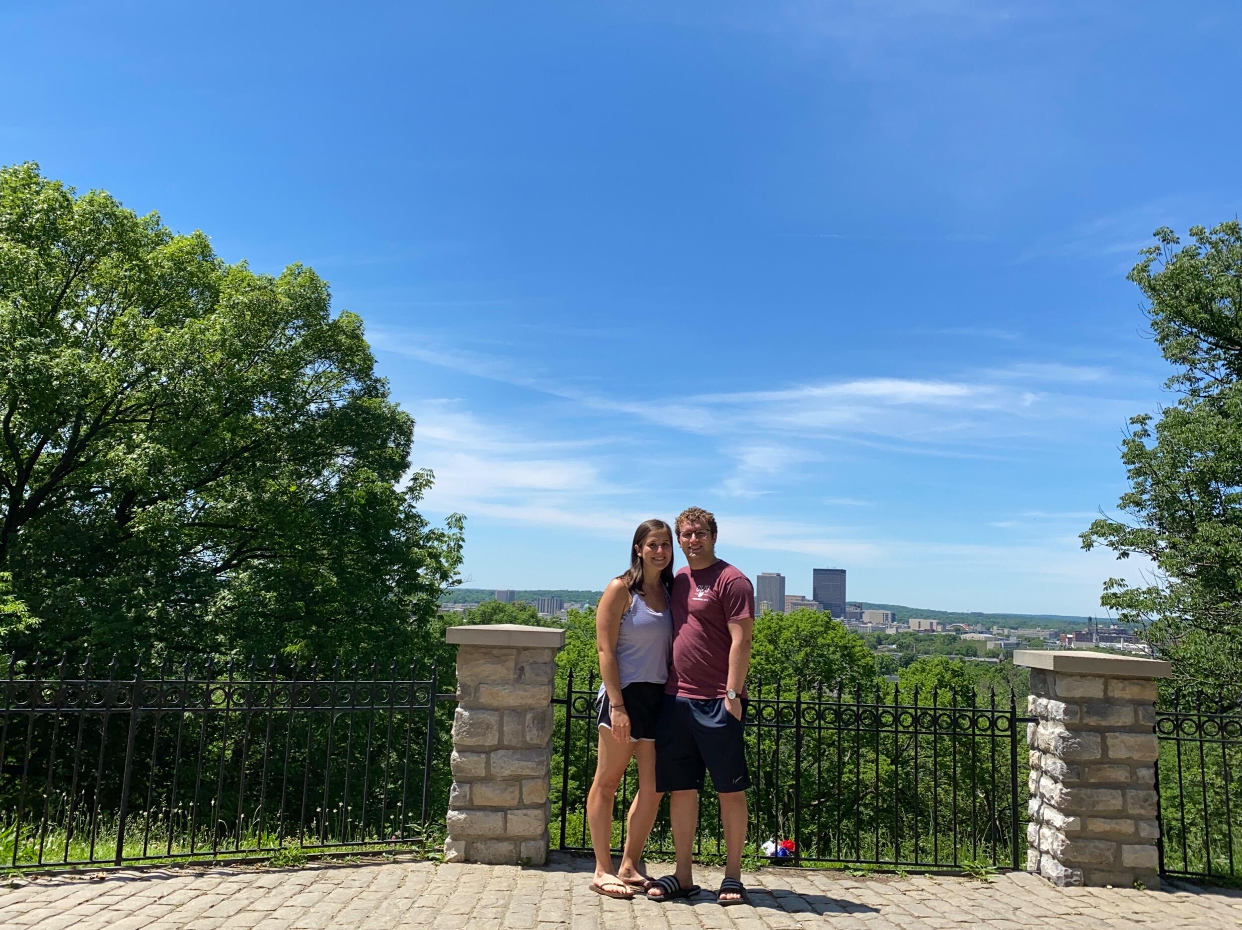 First visit since getting sent home from college! We had lots of outdoor dates during the pandemic. Dayton, OH