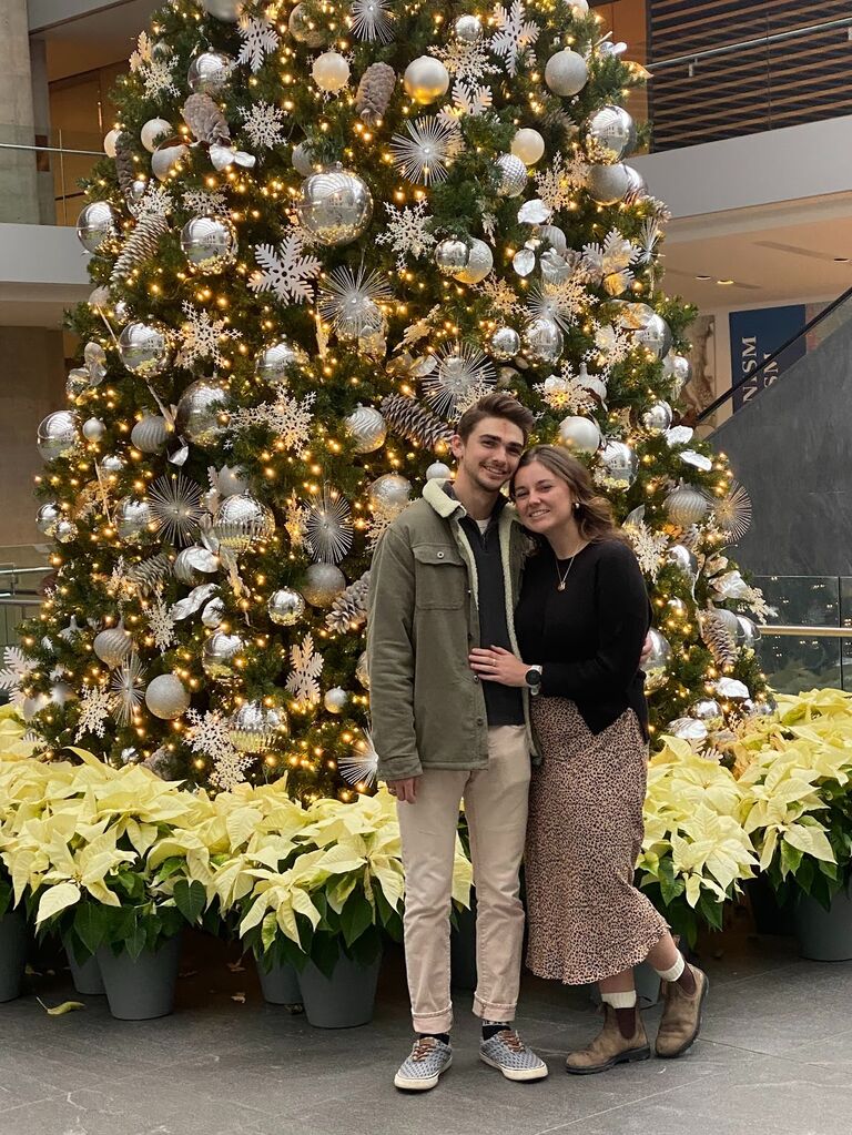 Happy first Christmas together from the Cleveland Museum of Art 