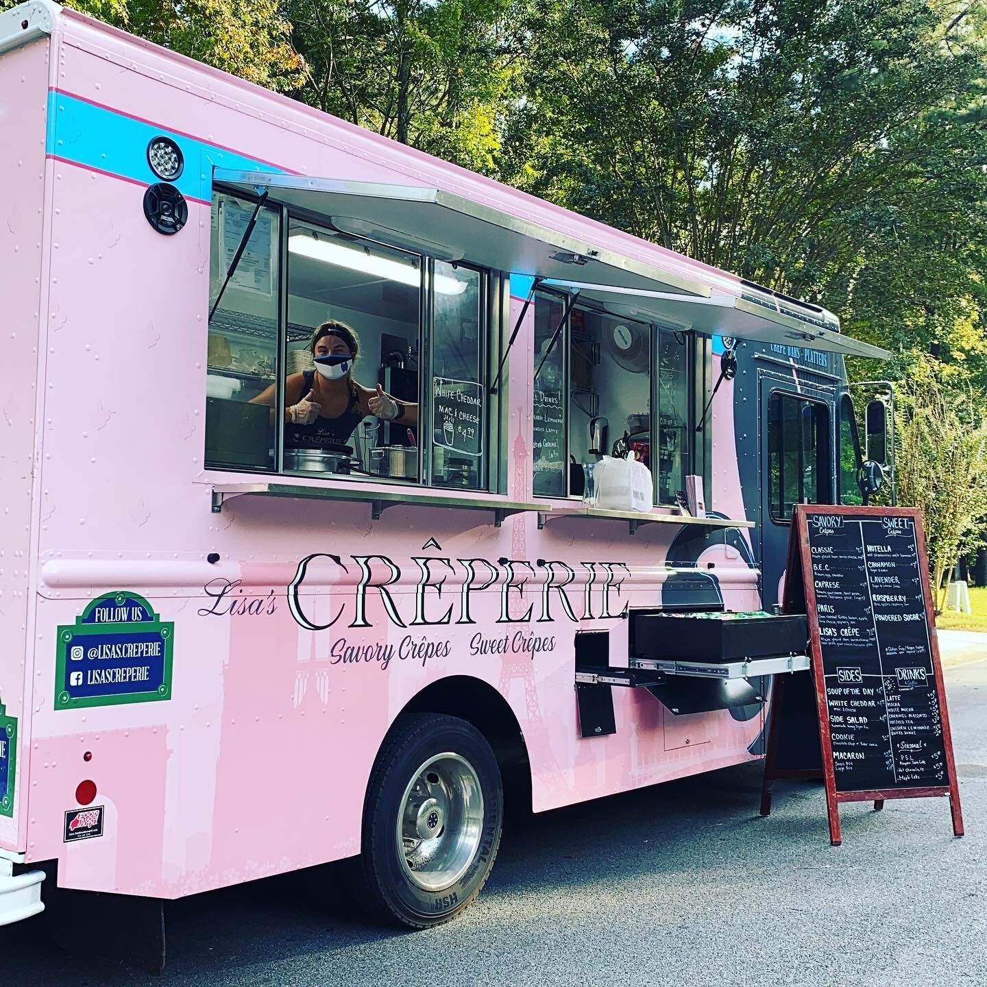 Crepe food truck