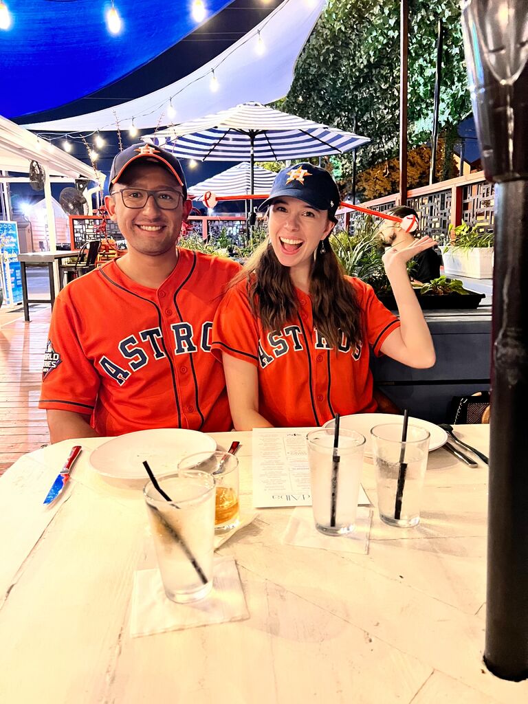 Alex moved back to Houston