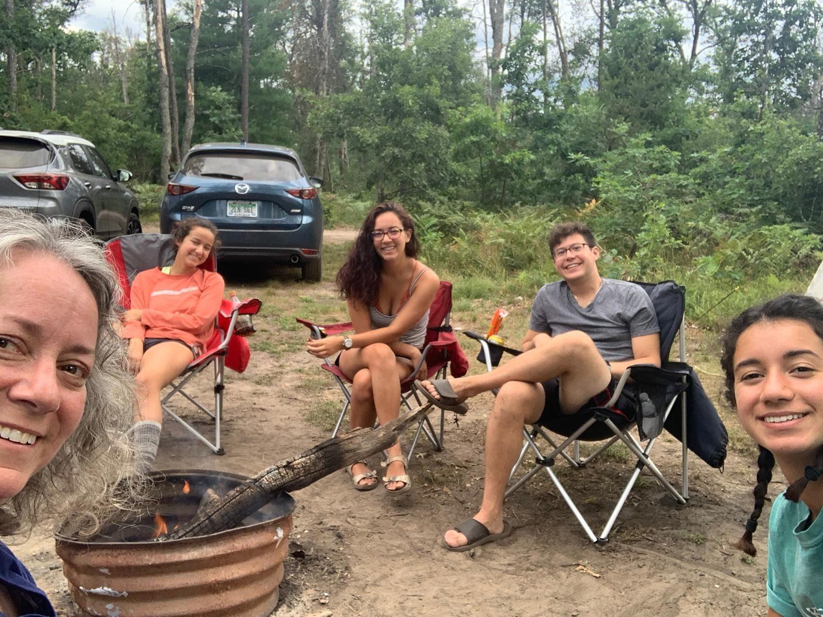 Despite the pandemic, we found ways to get out of the house and have a camping vacation