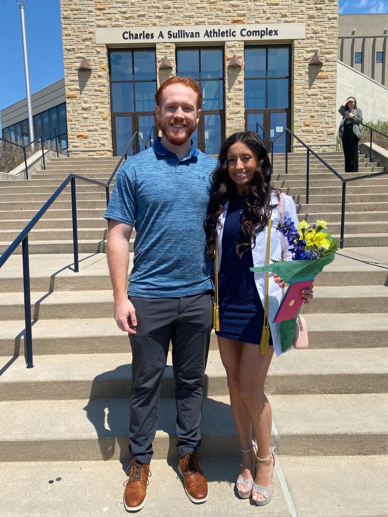 When we both were officially Finished with College!