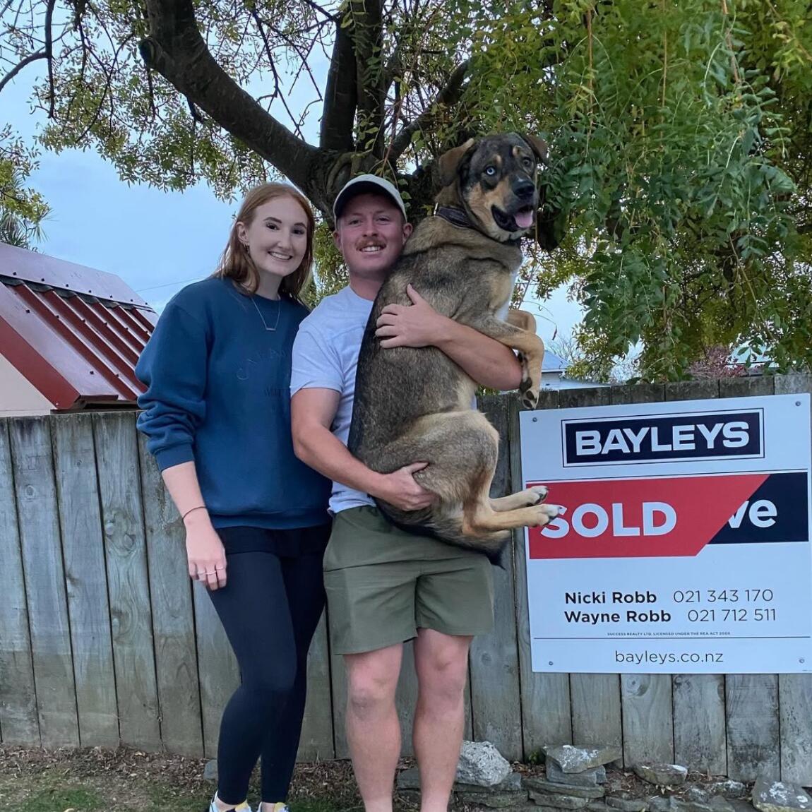 We brought our first home together