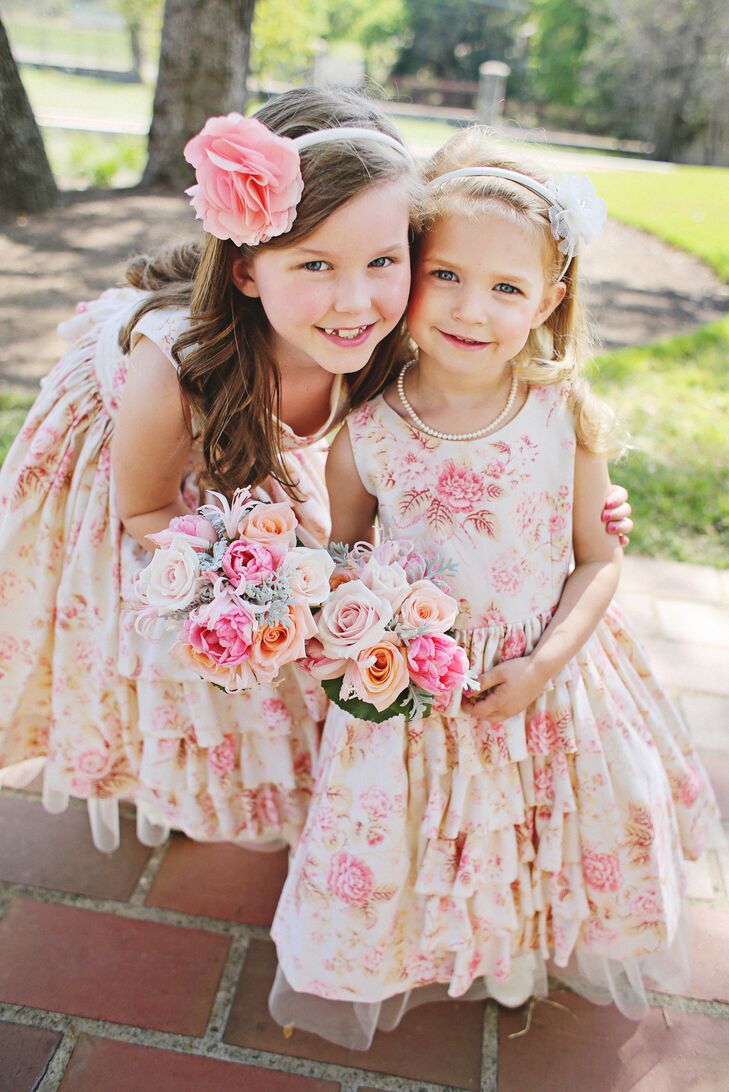 floral flower girl dresses