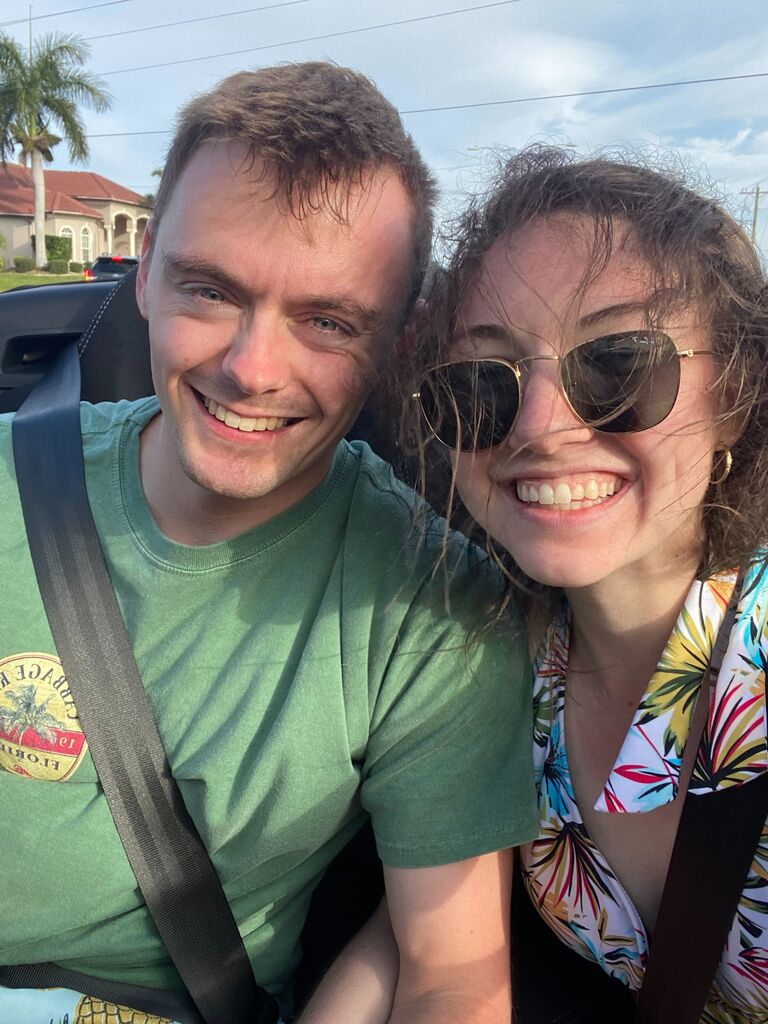 Escaped the winter cold to visit Alex's parents in Cape Coral, FL!