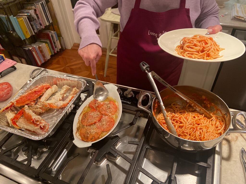 Seth's first Italian Christmas with the Rountree-Gooch household spent indulging on The Feast of the Seven Fishes. Naturally only have pictures of the food..