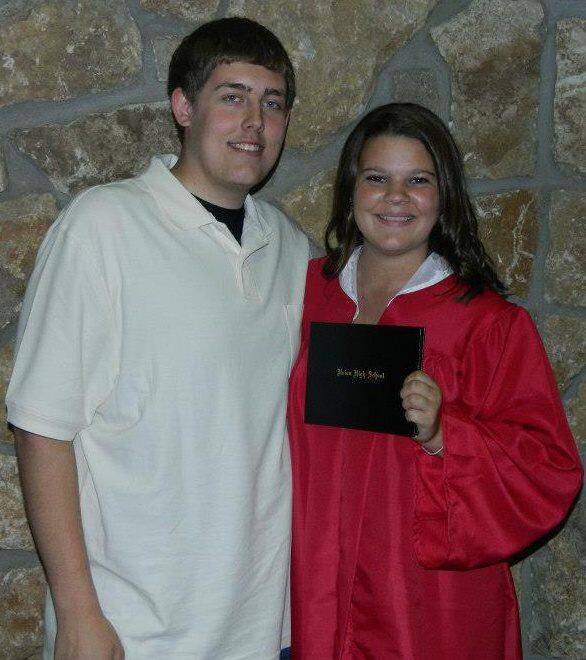 Morgan graduated HS! Zach graduated in 2012, but can't find any photos from then. 