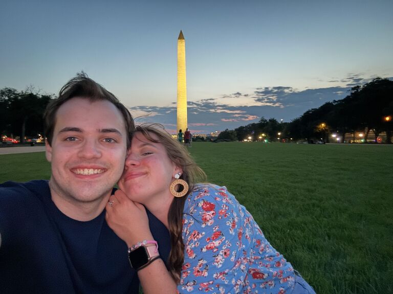 Natalie flew out to visit Philip Michael in our Nation's Capital for a week.