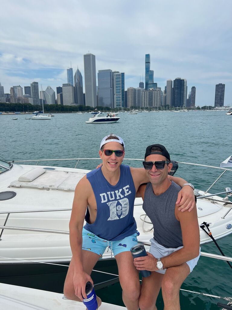 Nauti Boy's...Alex beginning to share the enjoyment of life on the water