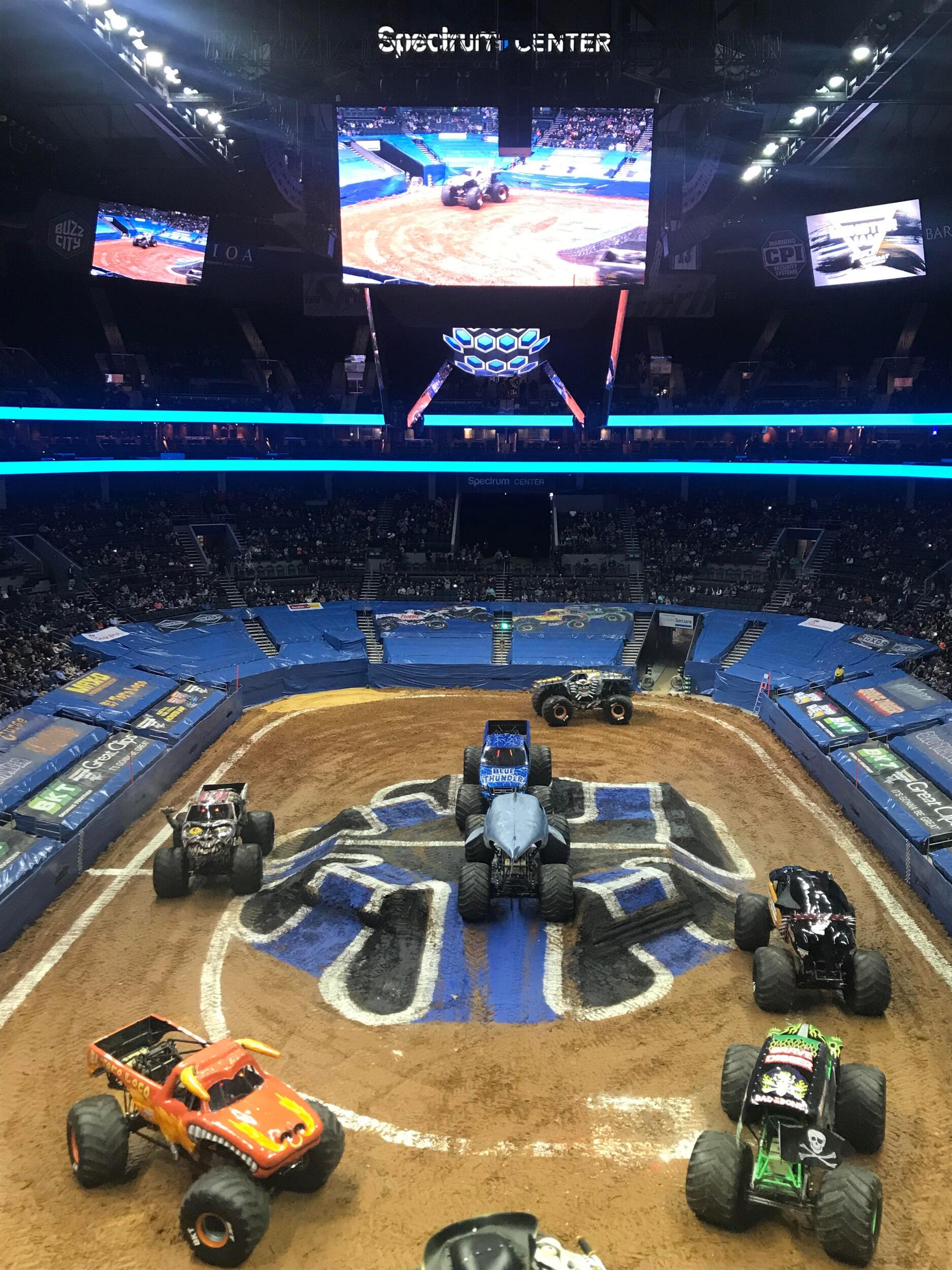 Monster trucks came to Charlotte, and Claire and Matt loved seeing the show at the Spectrum Center. They're glad they didn't forget their earplugs . . . Those trucks are loud!