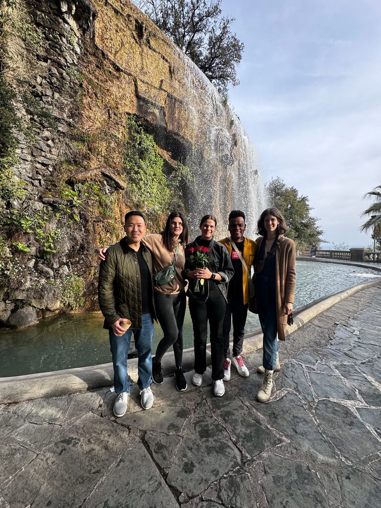 The crew that made our engagement trip so fun and memorable! 