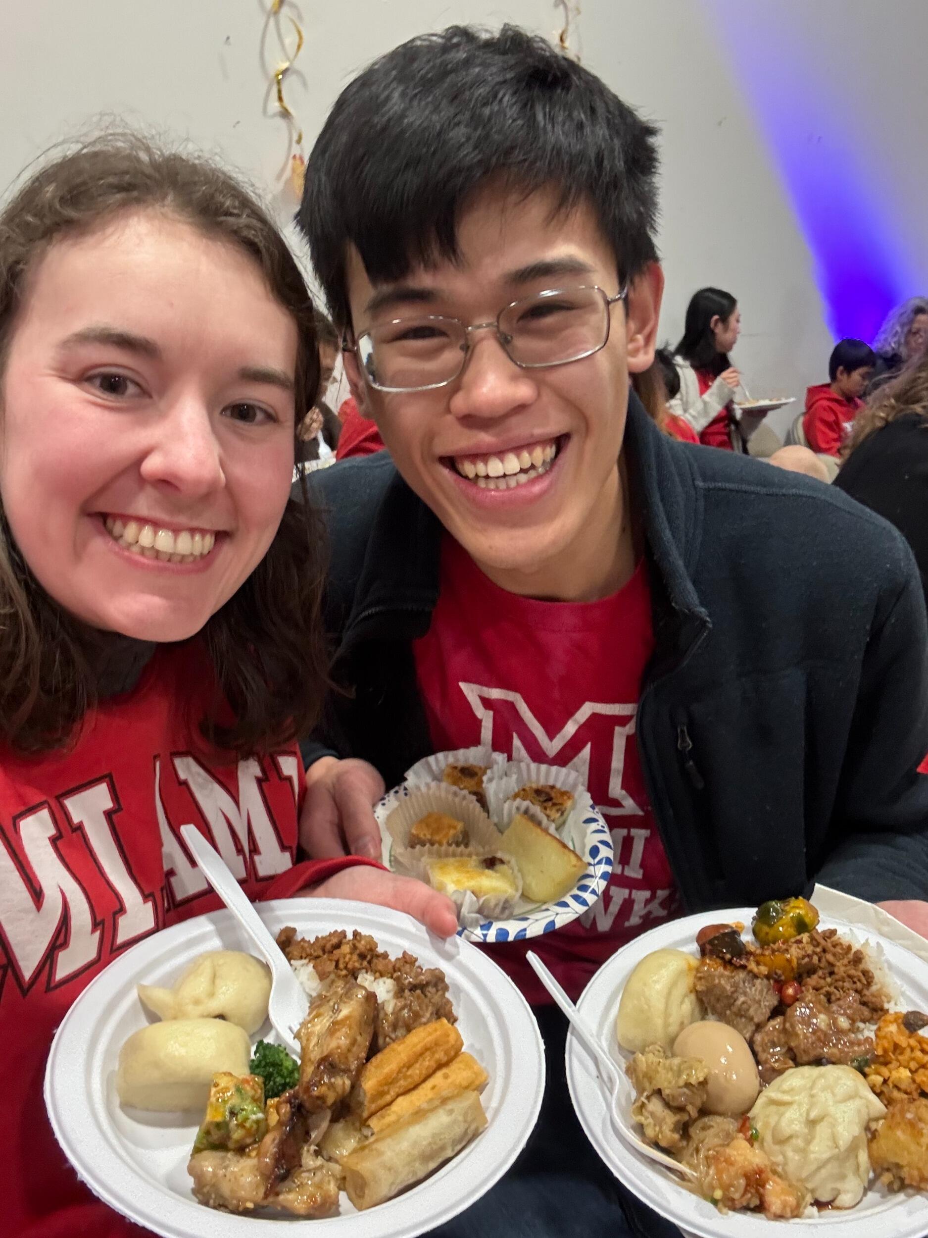 Lunar New Year celebration! This is Kristen's year 🐍