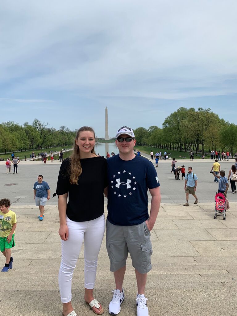 Savannah convinces Christian that driving to Washington D.C. won't be that bad... we made it!