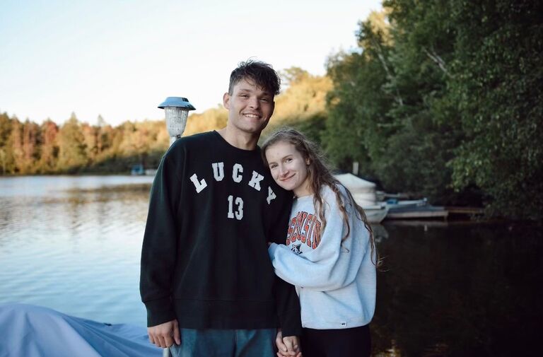 First family cabin trip
