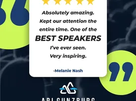 Funny & Interactive Keynote Speaker Ari Gunzburg - Motivational Speaker - Calgary, AB - Hero Gallery 2