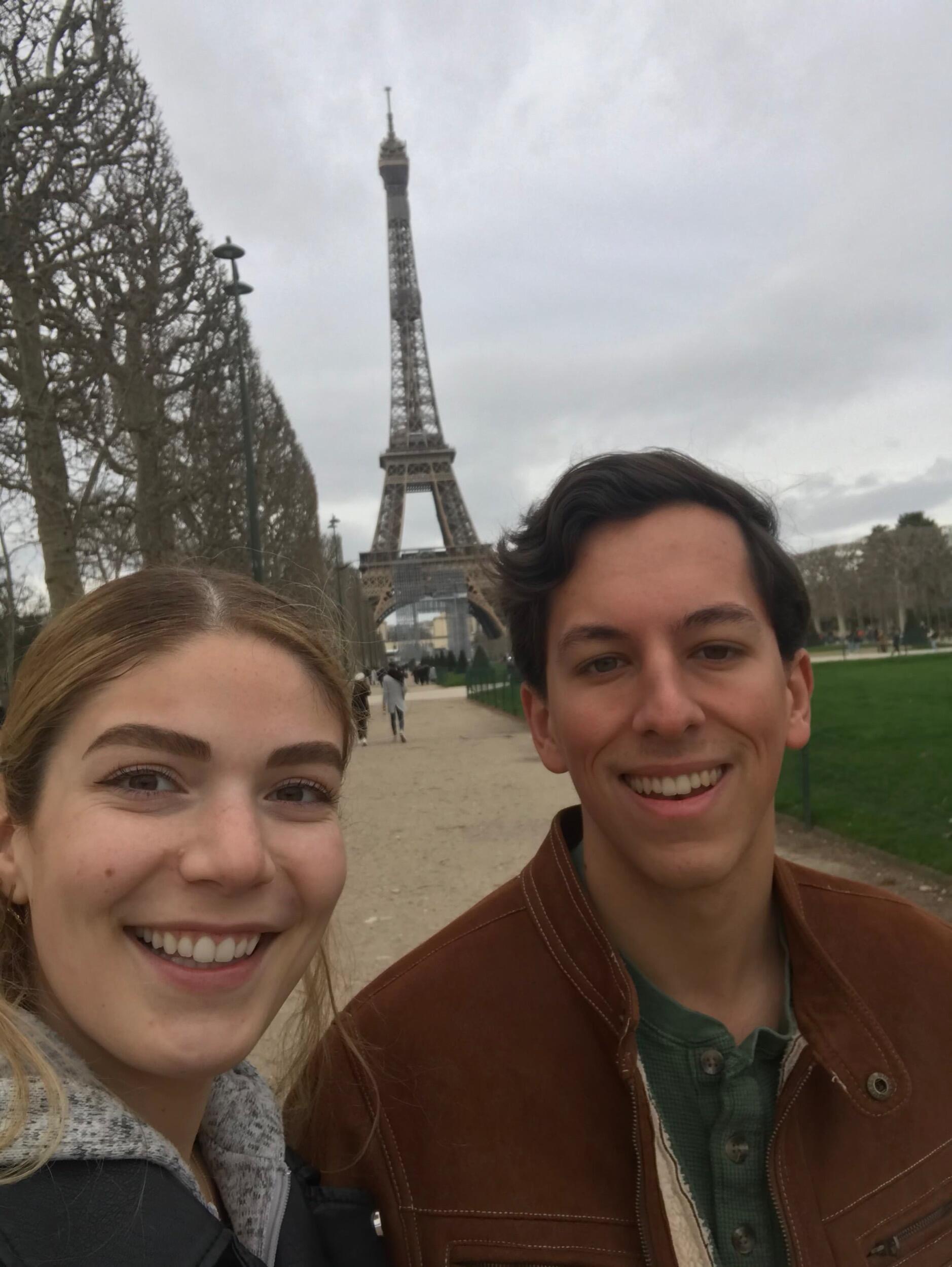 While Darian was living and working in France, Melanie planned to join for extended trips to live and work there too! The first trip was a dream, including visits to Mont-Saint-Michel and Paris, until it was cut short by Miss Rona herself...