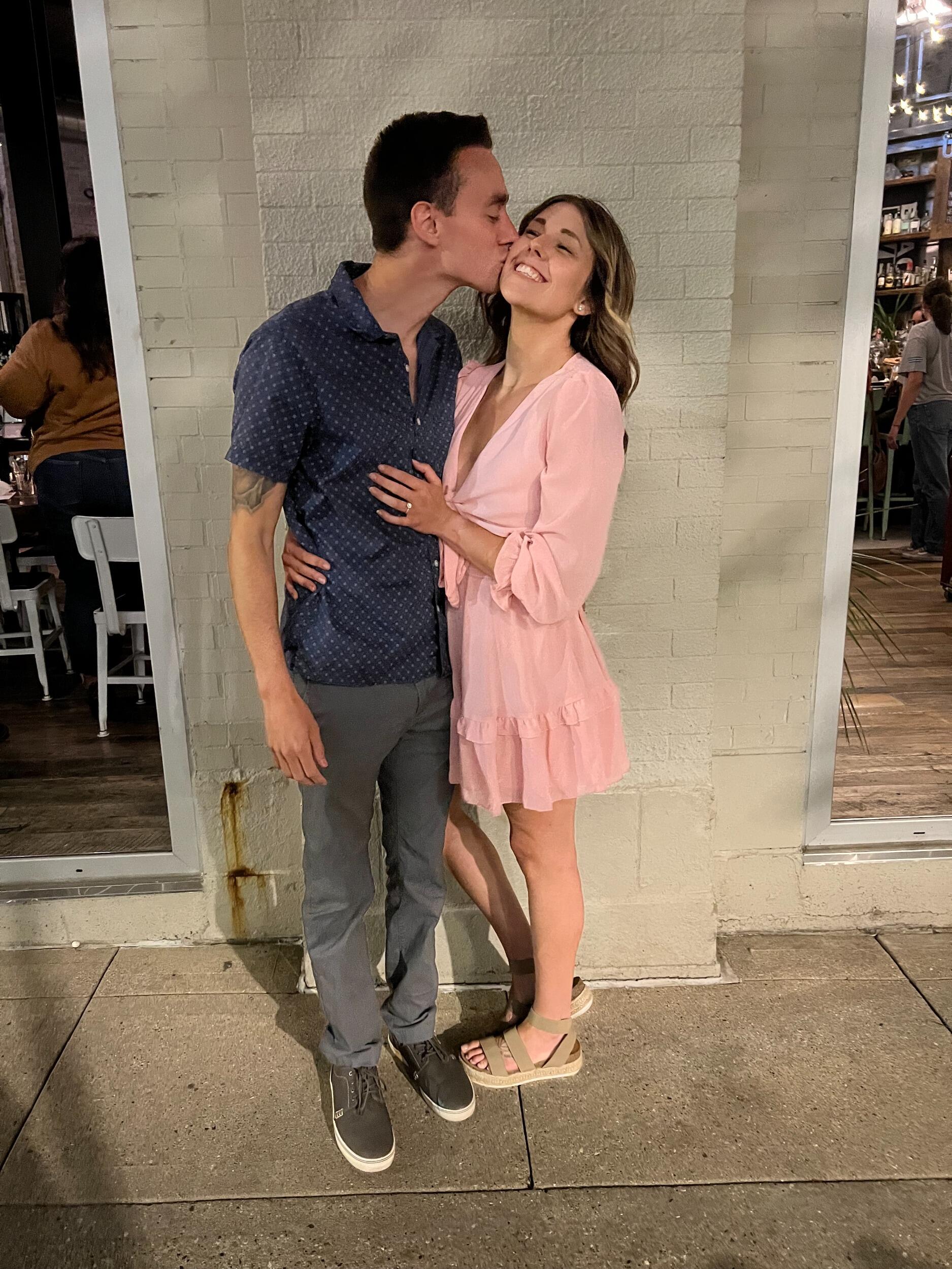 Blake threw a surprise engagement party and we celebrated the last night before Law School madness 