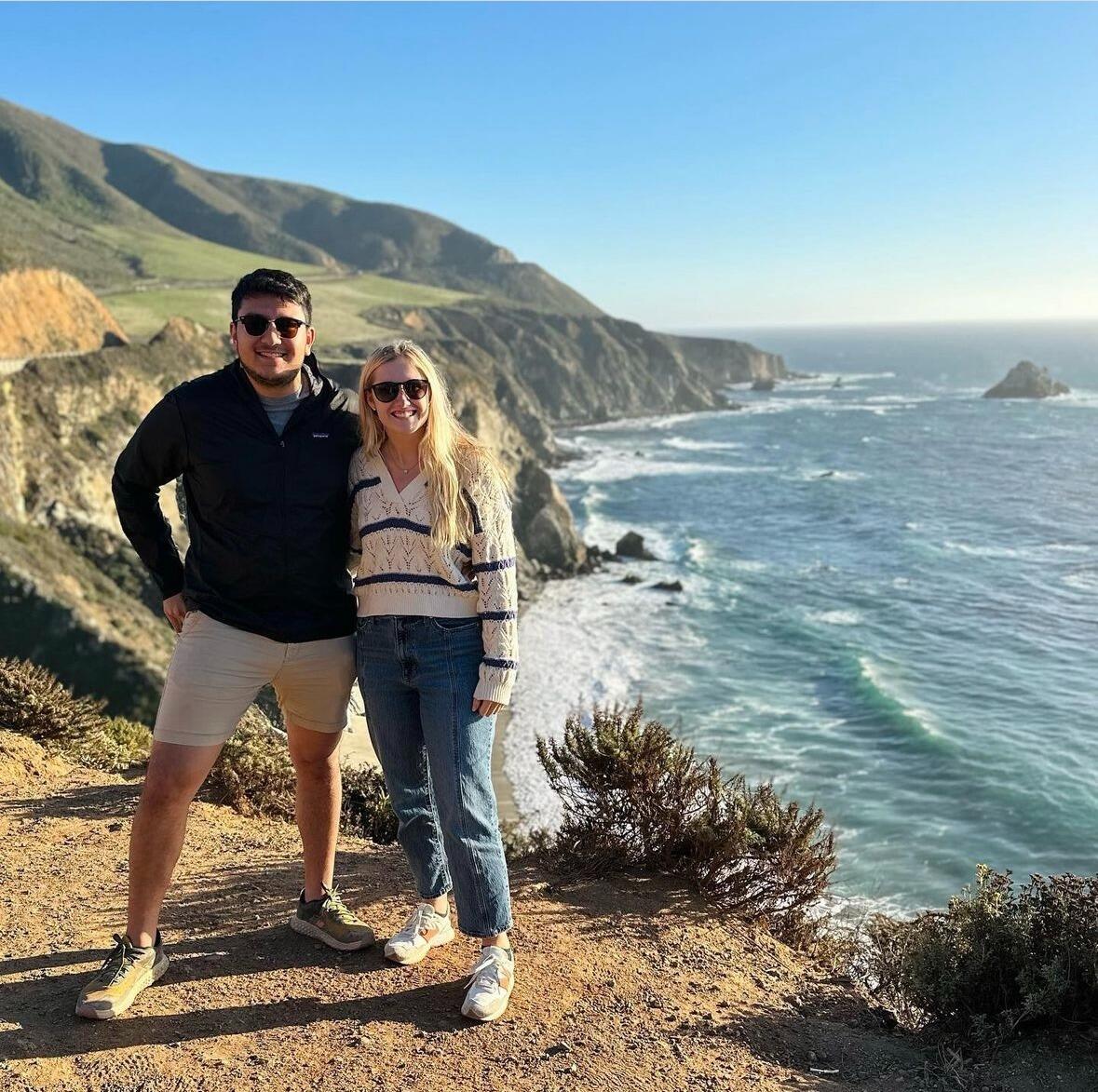 Brandon and Carley took a drive down from San Francisco to Route One where they saw Big Sur, Carmel-By-The-Sea, and Monterey.