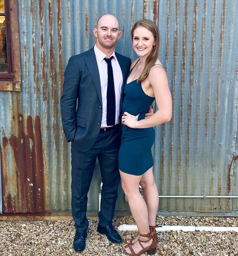First wedding together 