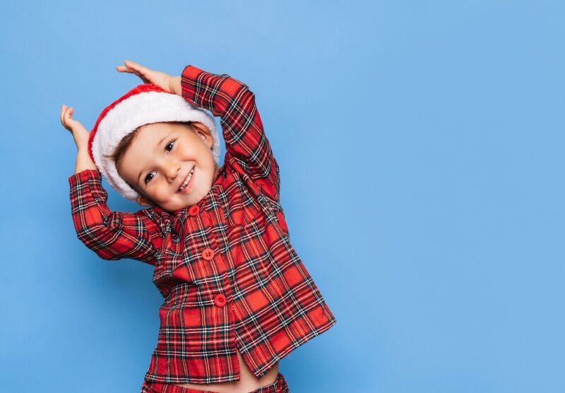 Christmas party ideas for kids - pajama party