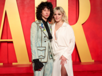 Reneé Rapp and girlfriend Towa Bird at Vanity Fair Oscar Party in 2024