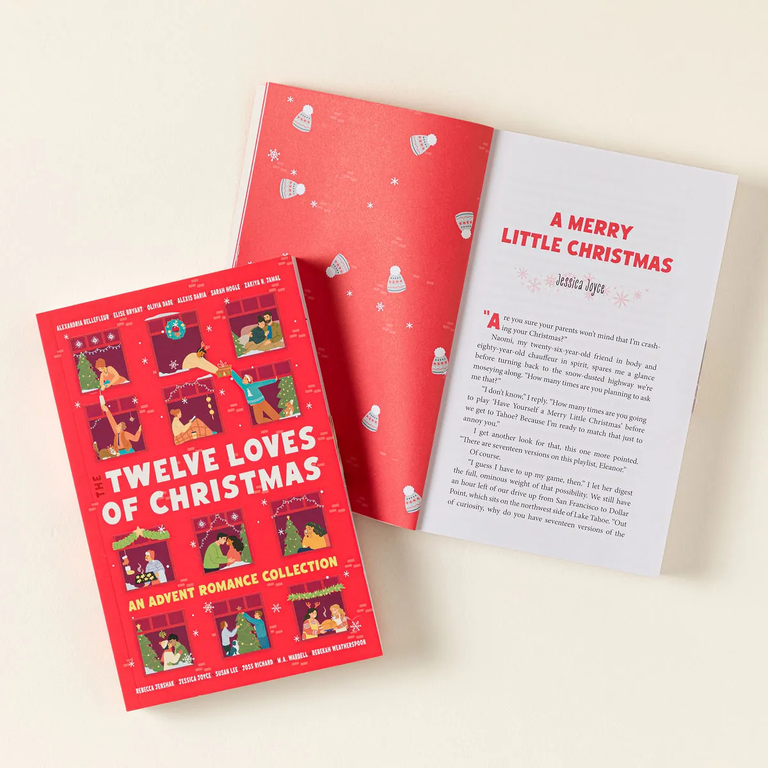 Romance book advent calendar for girlfriend