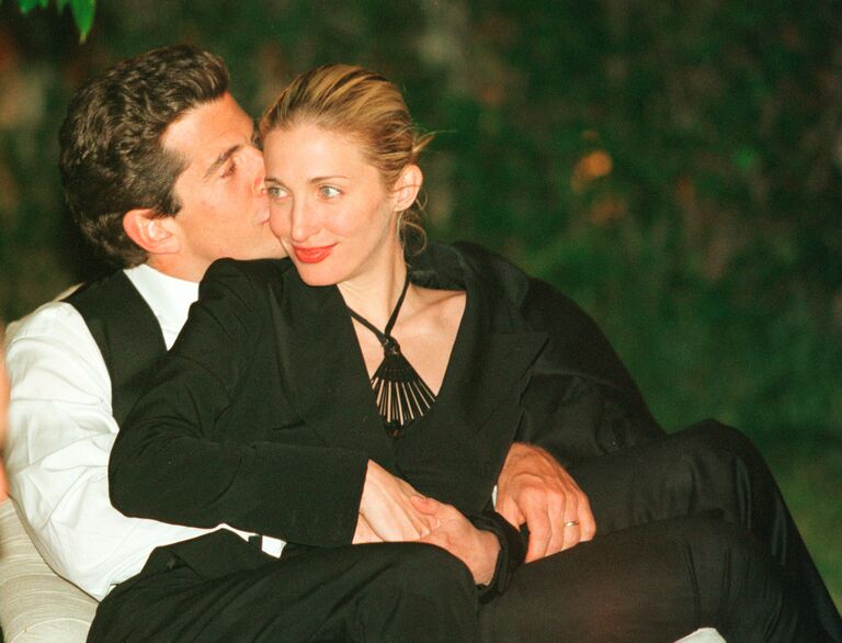 JFK Jr. and Carolyn Bessette Kennedy