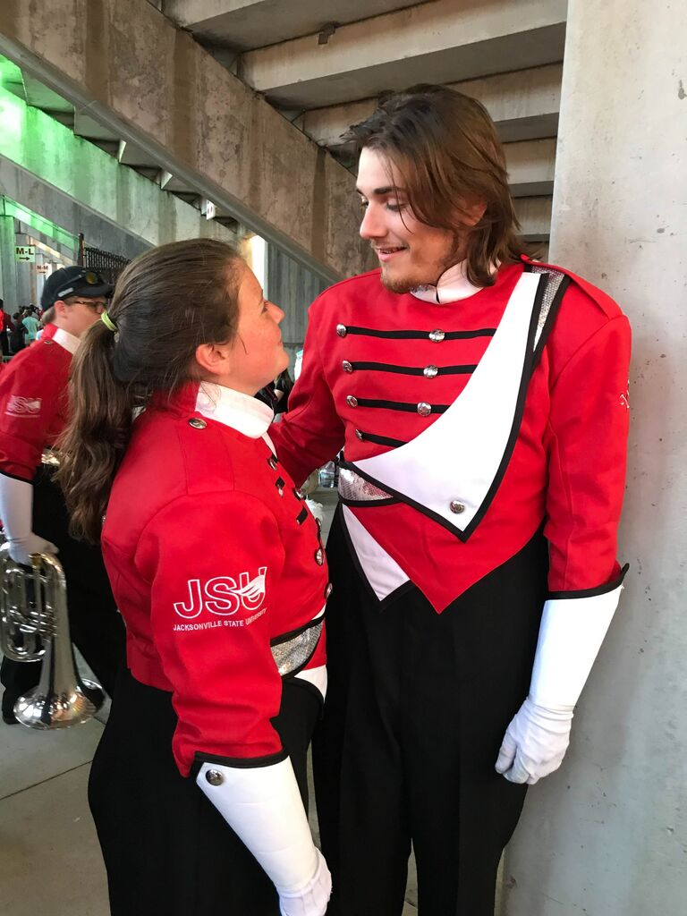 Friends always look at each other this way ;)