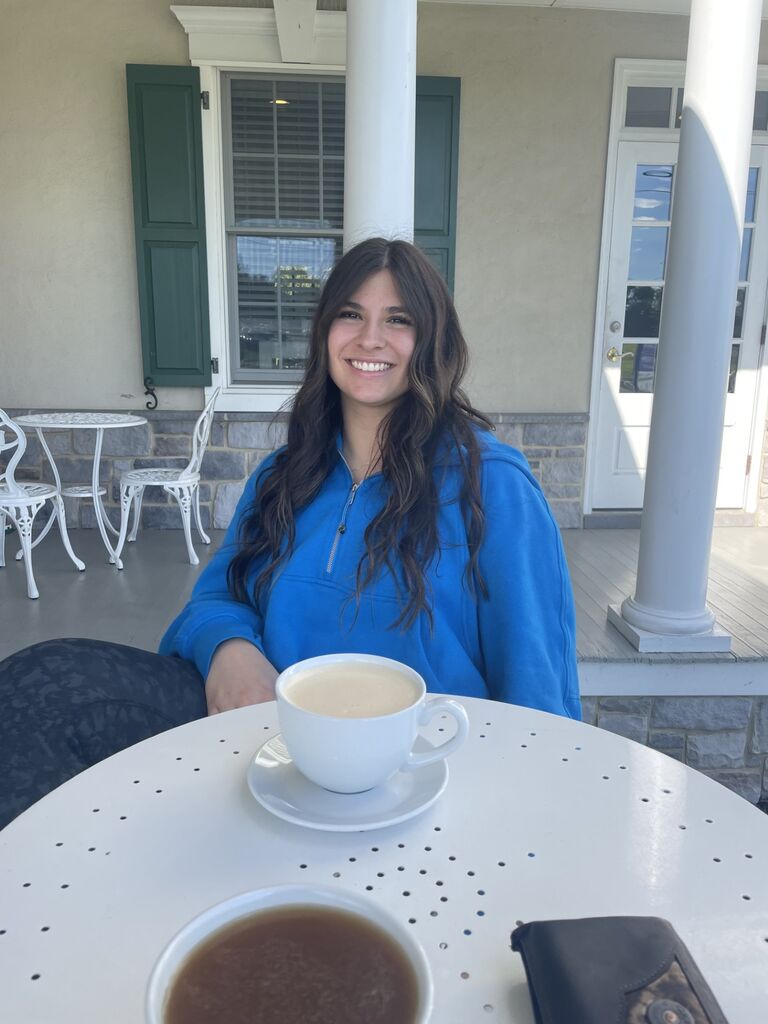 Along the way, there have been many, MANY coffee dates. (she's addicted)