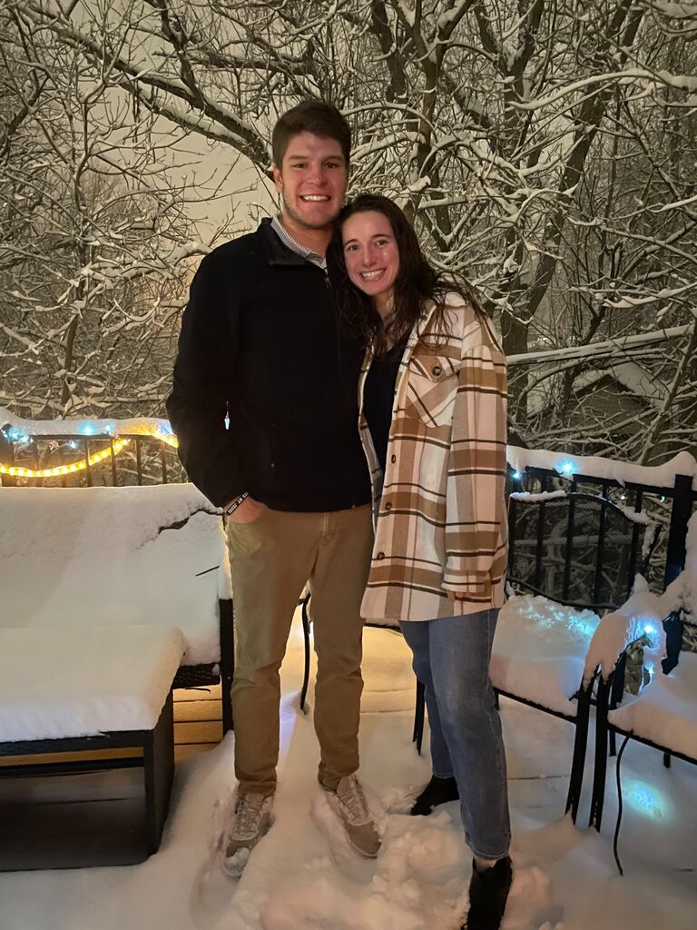 One of our first real dates