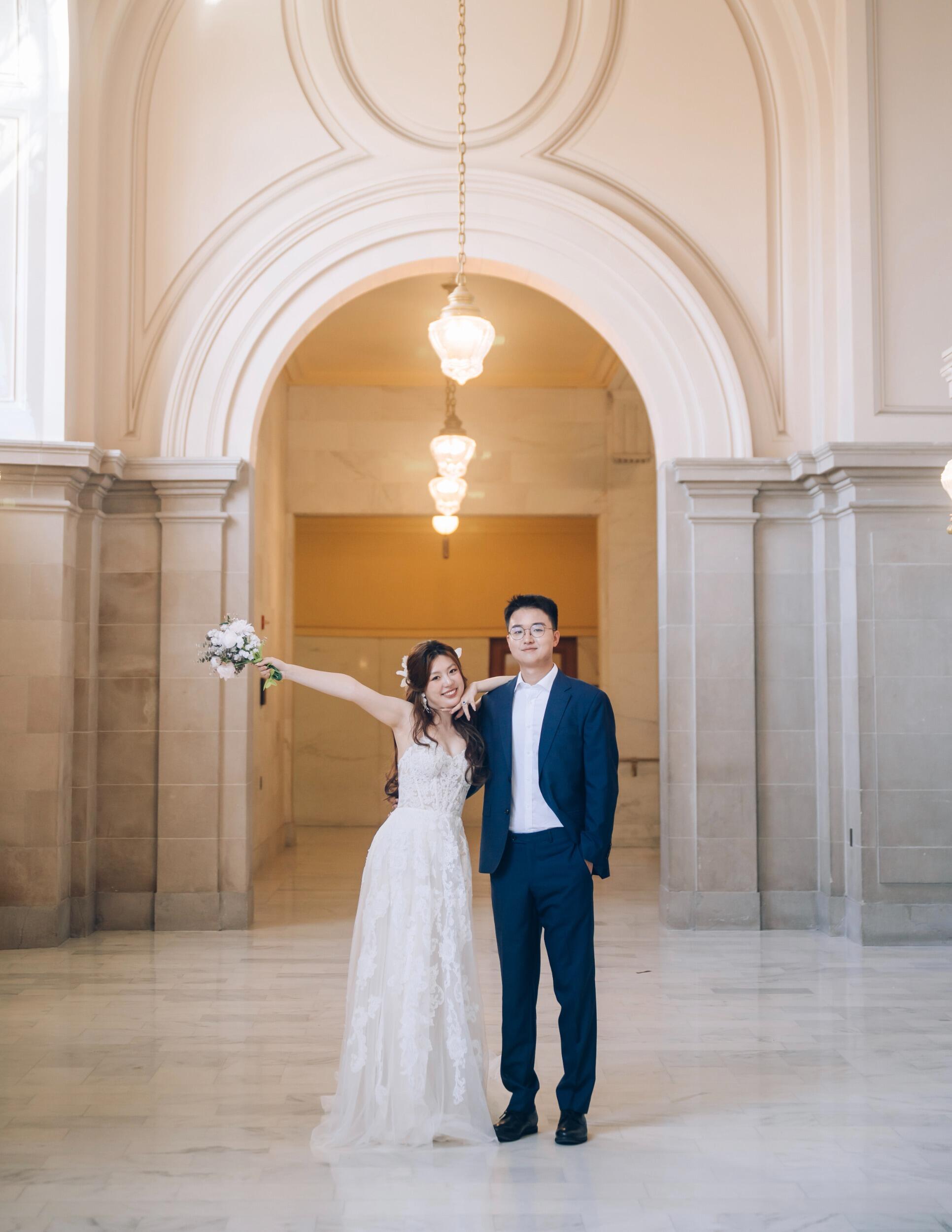 The wedding photo day