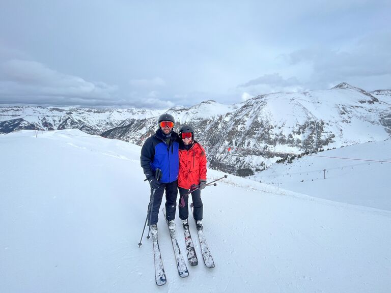 Skiing in Telluride