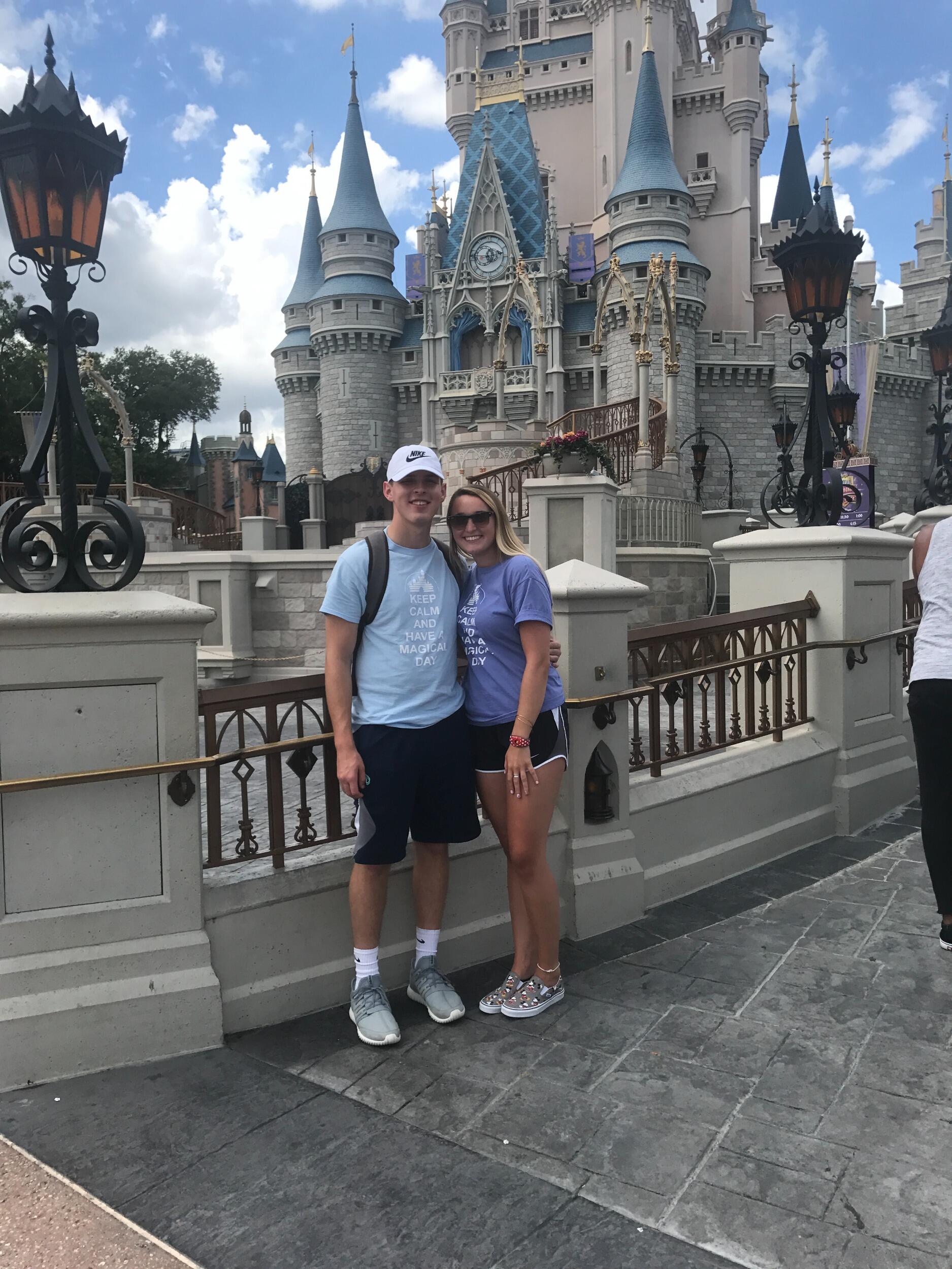 The first of countless trips to Disney 